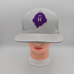 Halo Top Ice Cream Gray Adjustable SnapbackHat