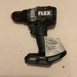 Brand New Flex 24 Volts Brushless Turbo 1/2” Drill Driver.      90 Firm on Price.      90 Firme en Precio.