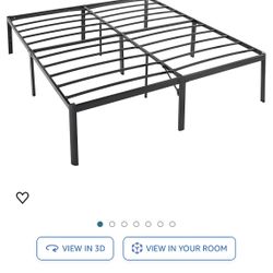 Amazon King Size Steel Bed Frame 