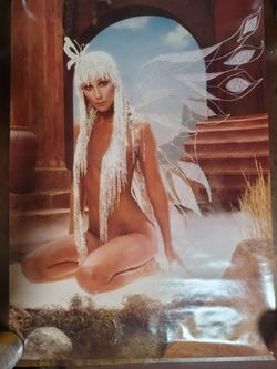 CHER Prisoner 1979 Harry Langdon POSTER Isis Productions Butterfly Wings