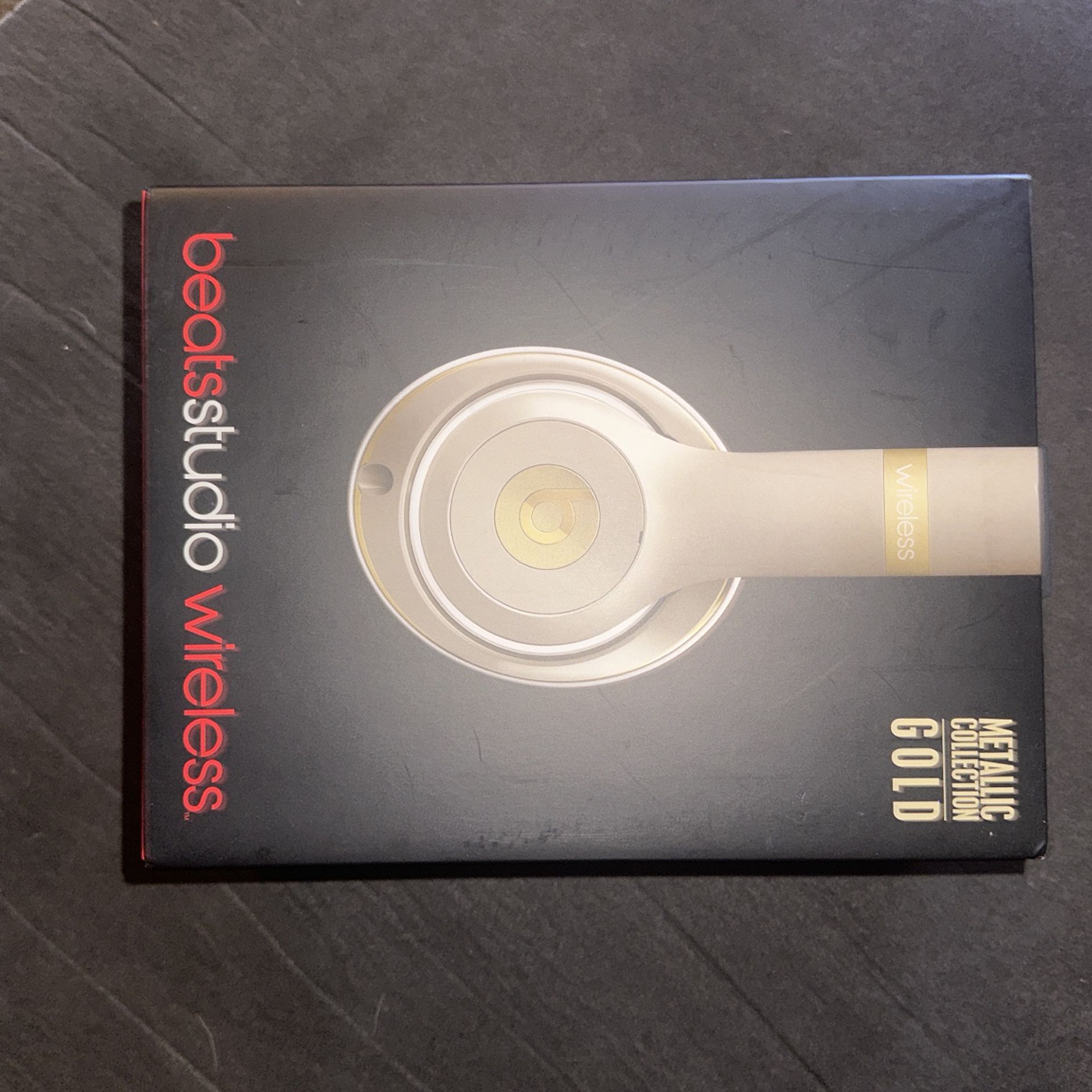 Metallic Gold Beats Studio 2 Headphones