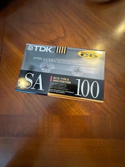 TDK SA100 cassettes