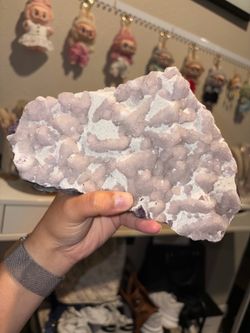 Large fluorite with druzy