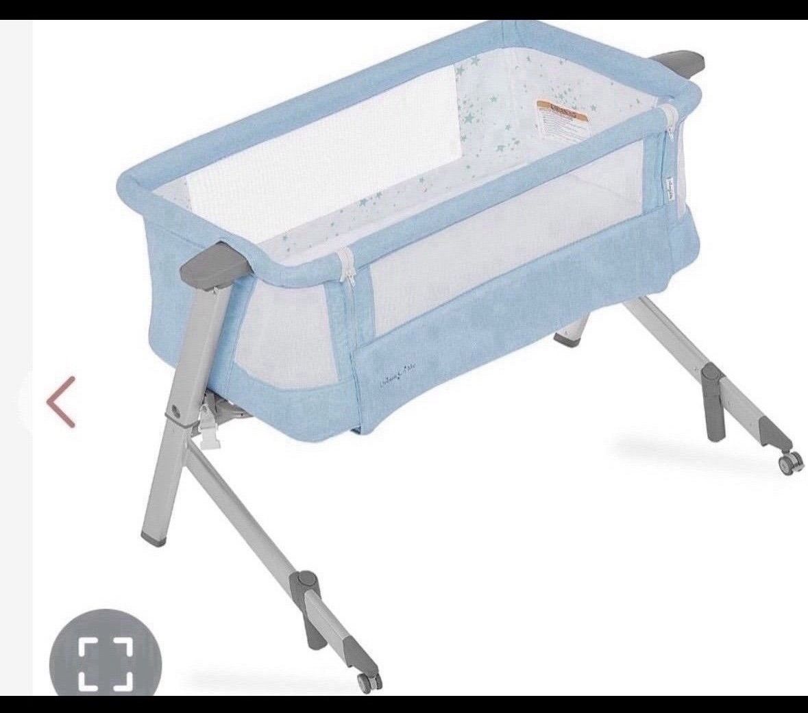 Dream On Me Skylar Bassinet And Beside Sleeper In Blue, Lightweight And Portable Baby Bassinet, Five Position Adjustable Height, Easy To Fold And Carr,All Products : American Fashion Style Bags On Sale