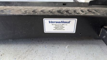 Motorcycle hitch rack