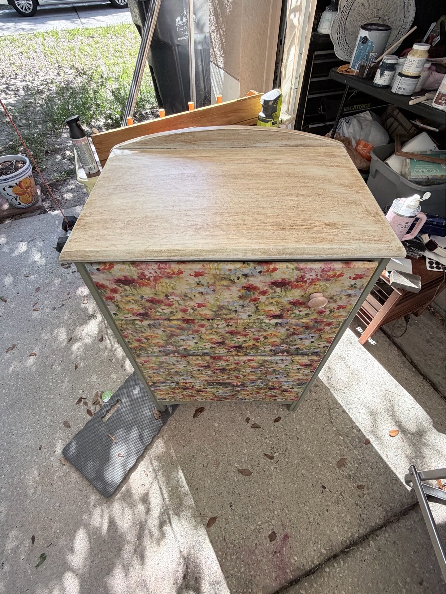 Unique dresser with bee knobs