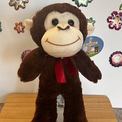 MONKEY PLUSH - 13 INCH NEW PLUSH WITH TAGS
