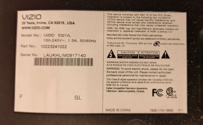 32" Vizio LCD TV