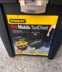 Stanley tool box cart
