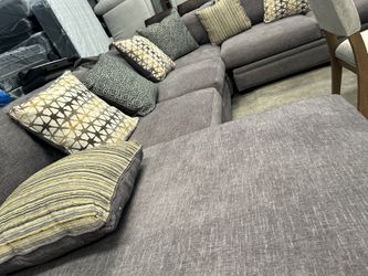 U Shaped 4 Piece Sectional