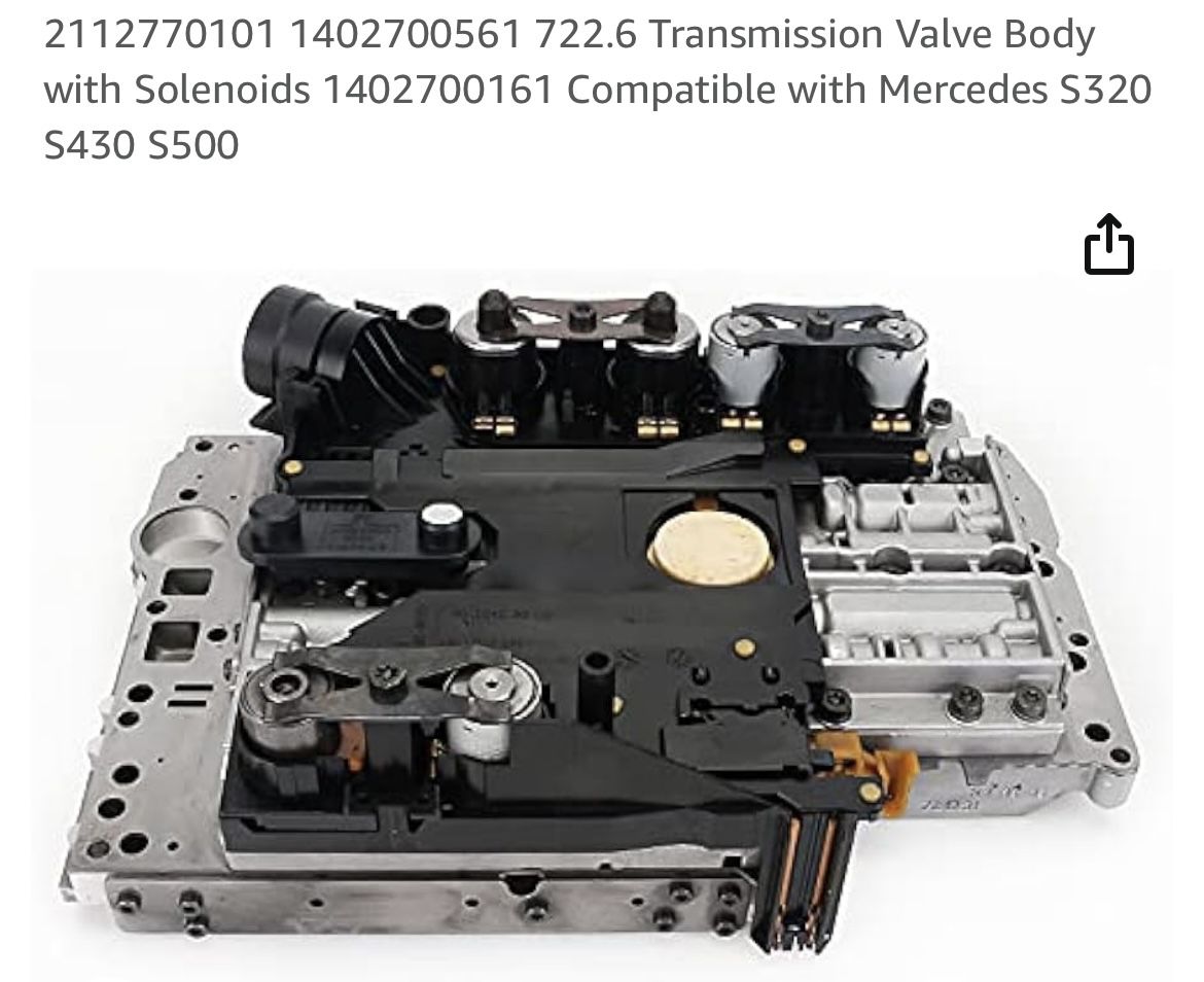 Refurbished Benz Transmission Valve with Solenoids 180$  Purchased Didn’t Use.”  