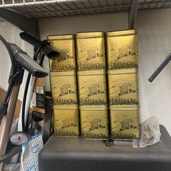Tea Tins —6”x5” ($5 For All)