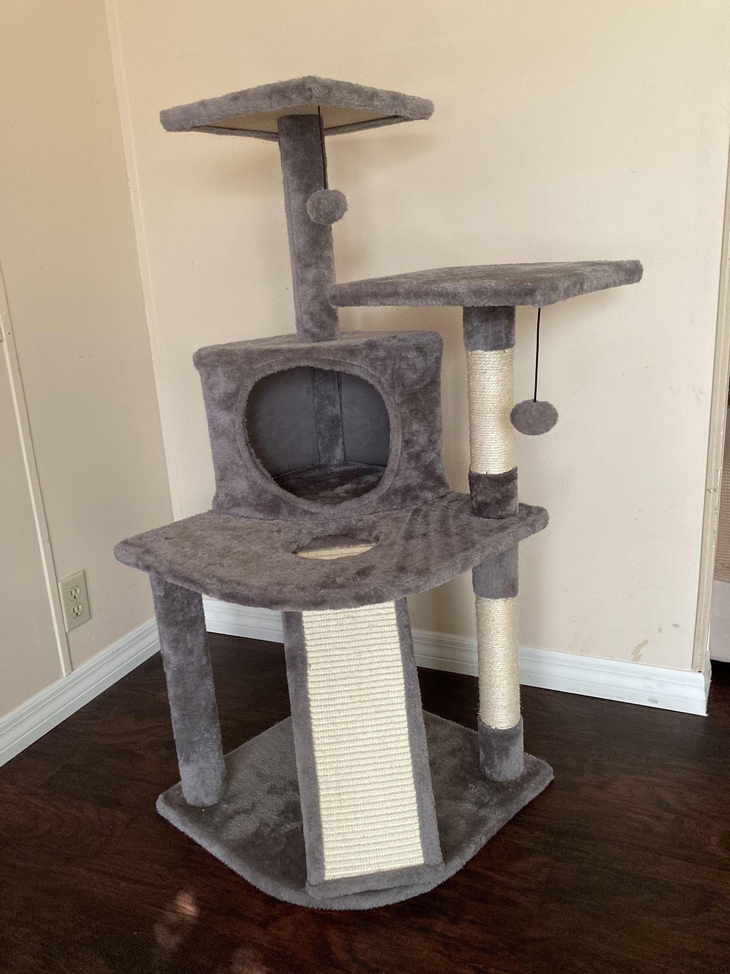 Cat Tree and Condo Scratching Post