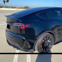 Light Weight Carbon Fiber Diffuser For Tesla Model Y