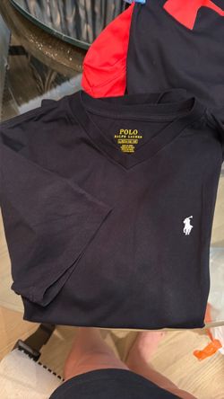 Boys V Neck Ralph Lauren Tee