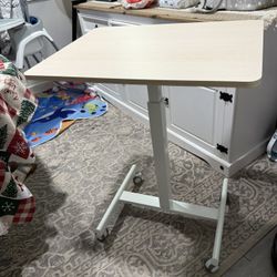 Mobile Standing Rolling Desk with Wheels