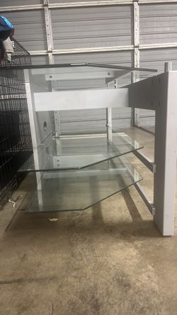 Glass Tv Stand