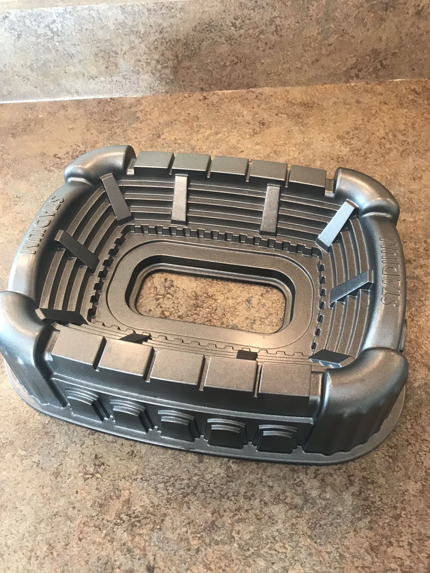 Nordic Ware football stadium bundt pan