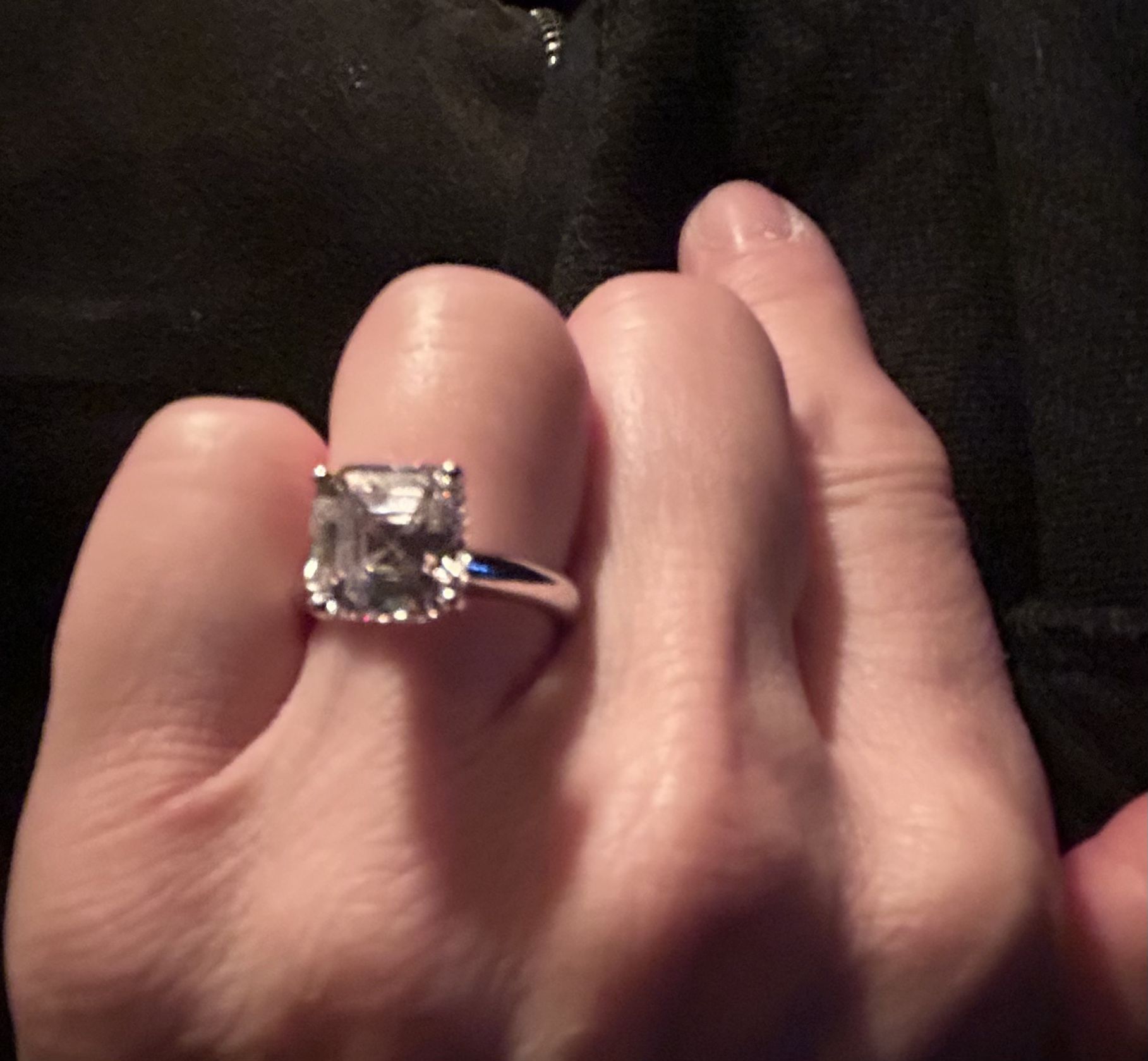 Cushion Cut Ring