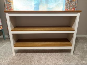 Kitchen island/Craft Table with seating & storage