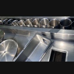 Counter With Garbage Hole. 