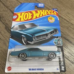 2025 HOT WHEELS '66 BUICK RIVIERA’ Teal Metal flake 