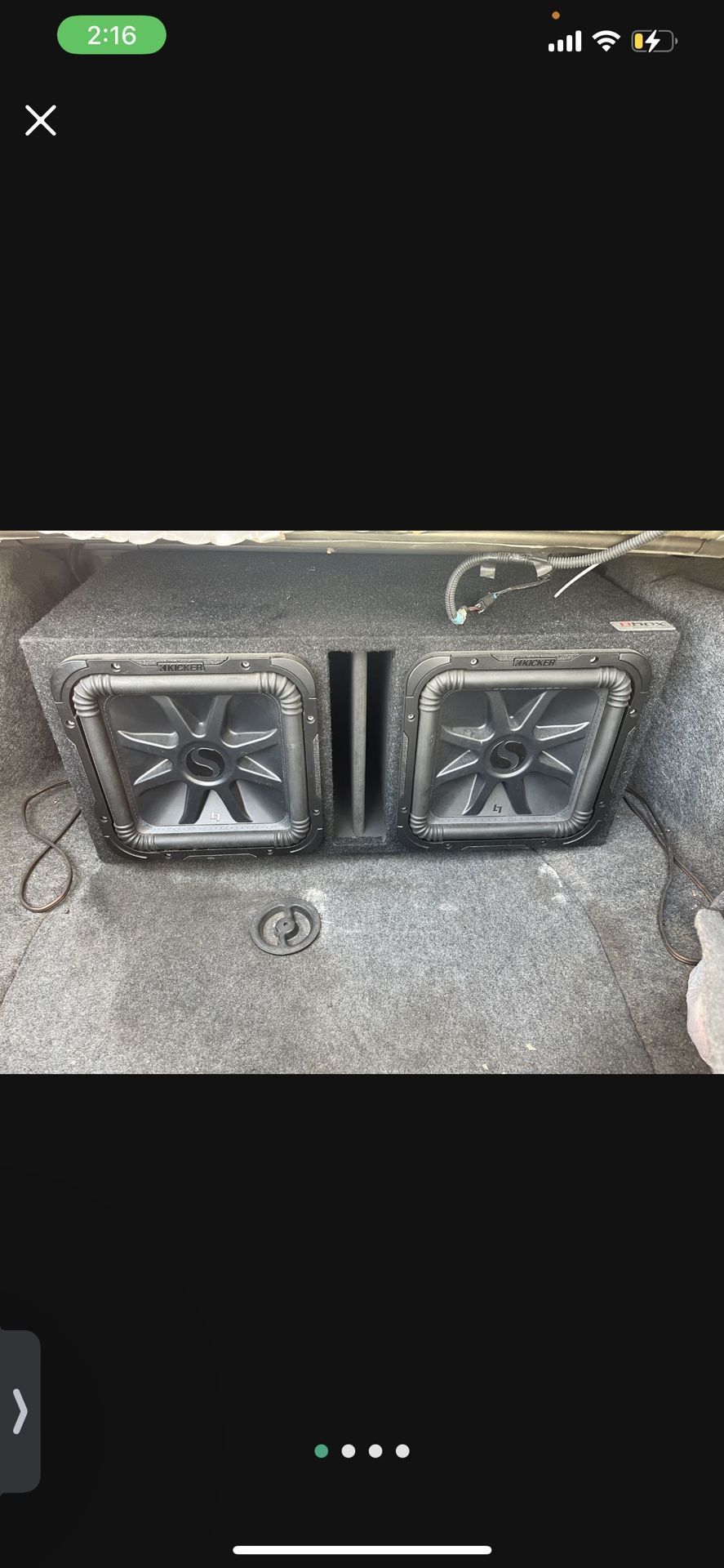 L7 Speaker And 2000 Watt Audio pipe Amp