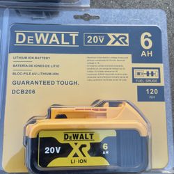 DeWalt 20V MAX 6 Ah Lithium-Ion Battery Dcb206 