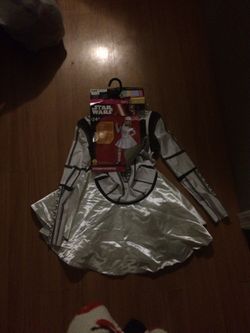 Girls stormtrooper costume