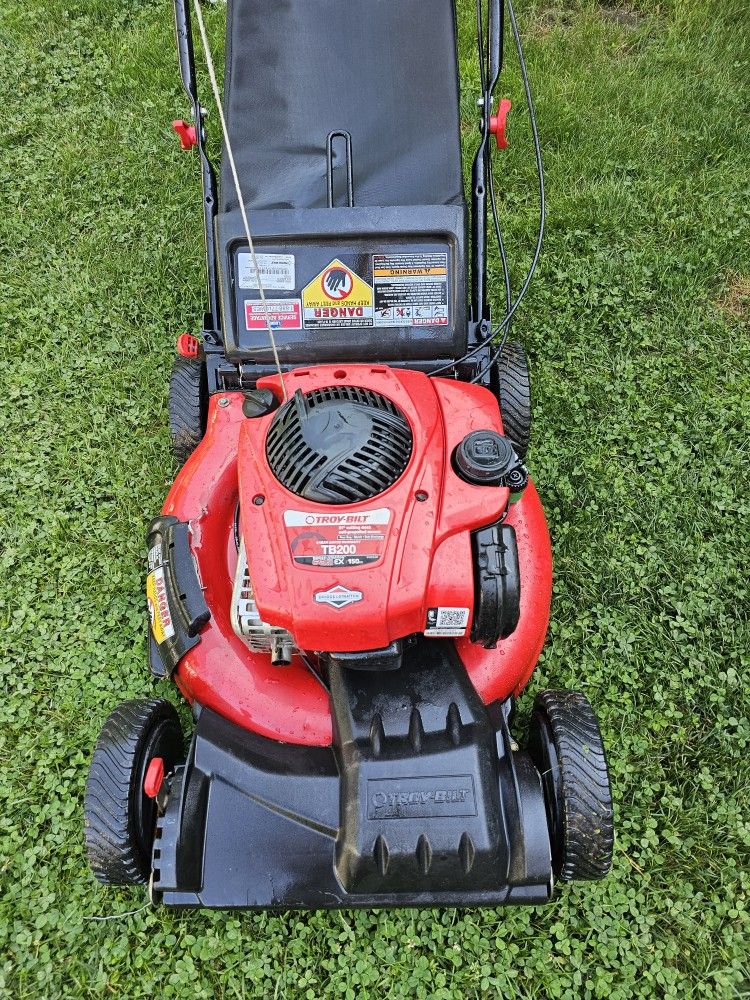 Troy-bilt Self-propelled Lawnmower With Bag