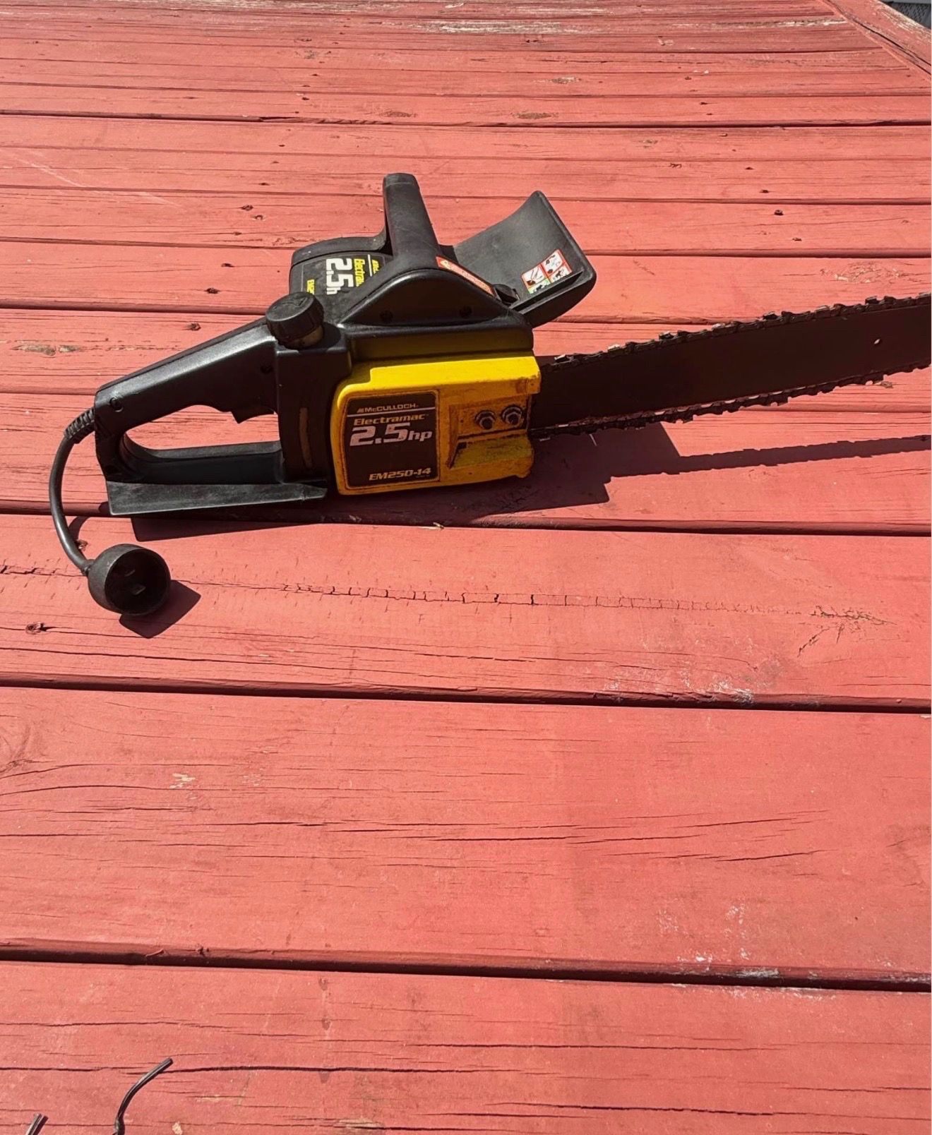 chain saw electric