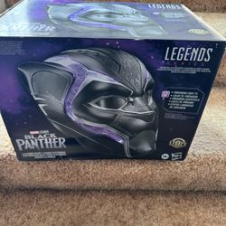 Marvel Legends Black Panther Electronic Helmet W/lights