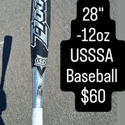 TPX T1000 USSSA Baseball Bat 28" -12oz