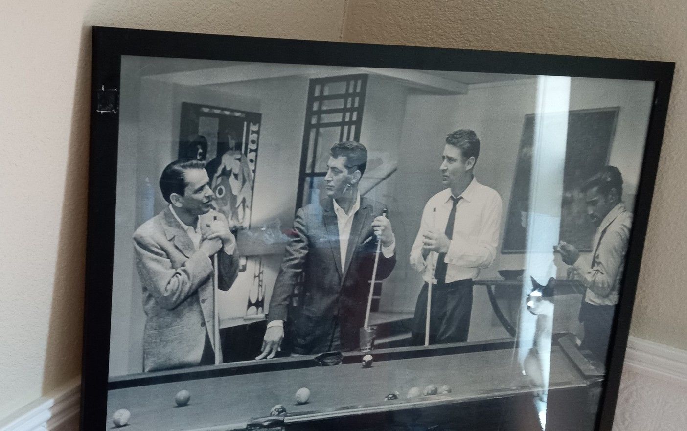 Rat Pack: Sinatra, Martin, Lawford, Sammy Davis, Jr.