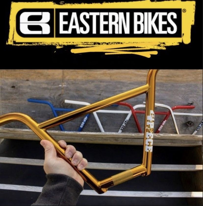 LLIFETIME WARRANTY ! Gold M🥇 Gold 4-Piece BMX Bars🔑CroMo (Translucent Gold BTW) by Eastern Bars