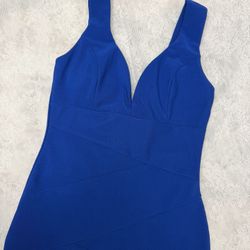 Esmerald Sundae  Mini Blue Dress