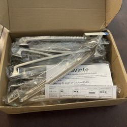 30pc Silver Cabinet Pull Handles - 7-1/2in