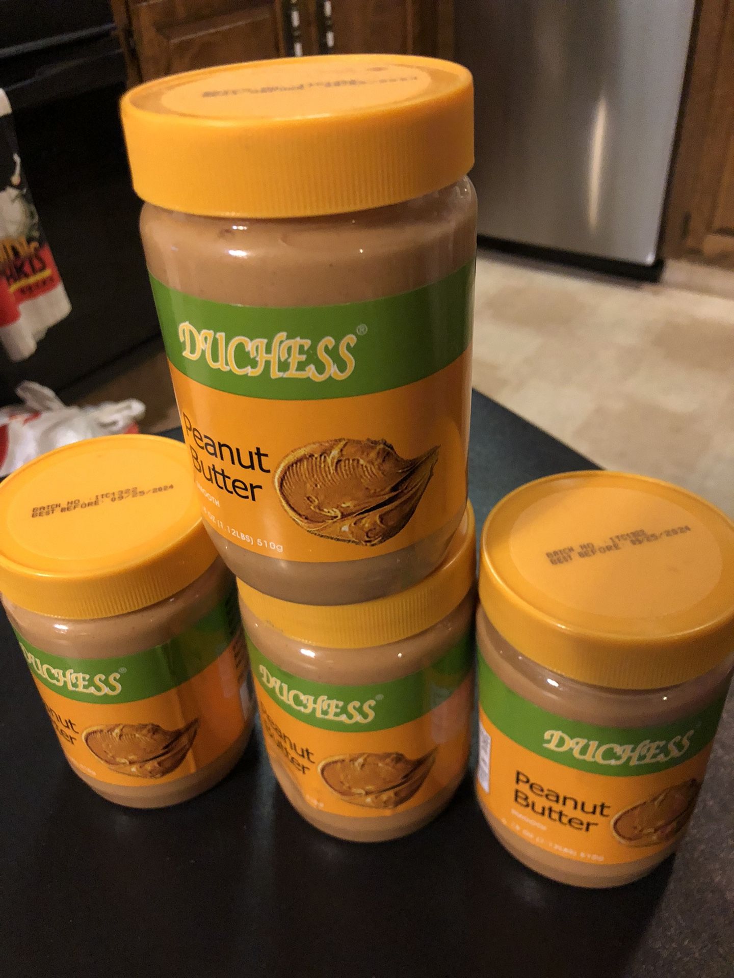 Duchess Peanut Butter 18 Ounce Jar. Creamy.