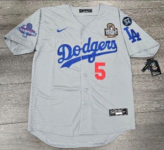 LOS ANGELES DODGERS STITCHED BASEBALL JERSEY