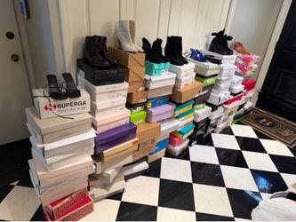 Women's Shoes - 98 Pairs