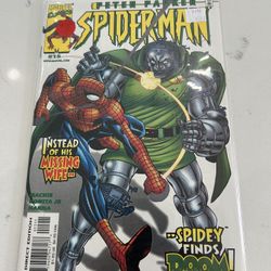 PETER PARKER SPIDER-MAN # 15 * DOOM, JOHN ROMITA JR. art * MARVEL COMICS, NM