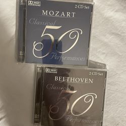 2 Cd Bundle Beethoven Mozart Classical Music Bogo