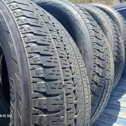 275/55R20 Bridgestone Dueller Alenza Tires (4)