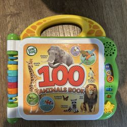 LeapFrog 100 Animals Book, Green