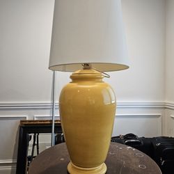 Two retro ceramic lamps perfect condition