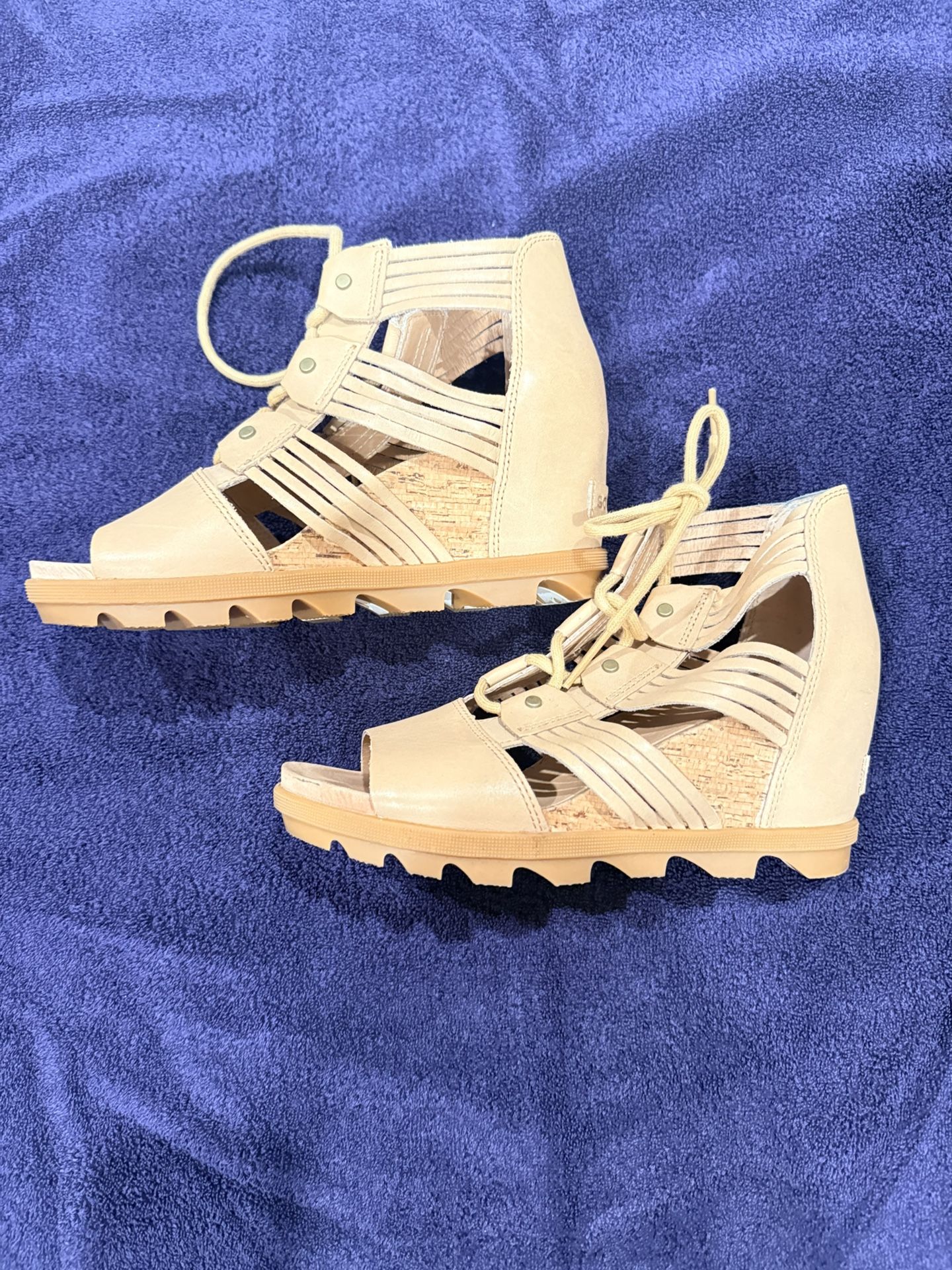 Sorel Joanie II Lace Huarache wedge sandal