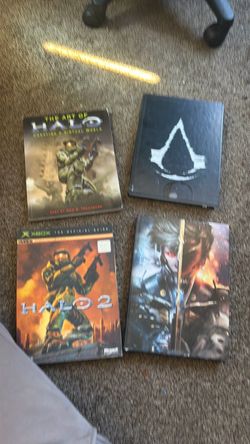 Halo Art Book, Halo 2 Guide & More – 4 Gaming Books