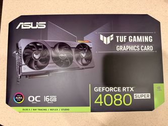 ASUS GeForce RTX 4080 SUPER TUF Gaming OC 16GB GDDR6X Graphics Card GPU