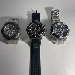 3 Invicta Watchs  For $180