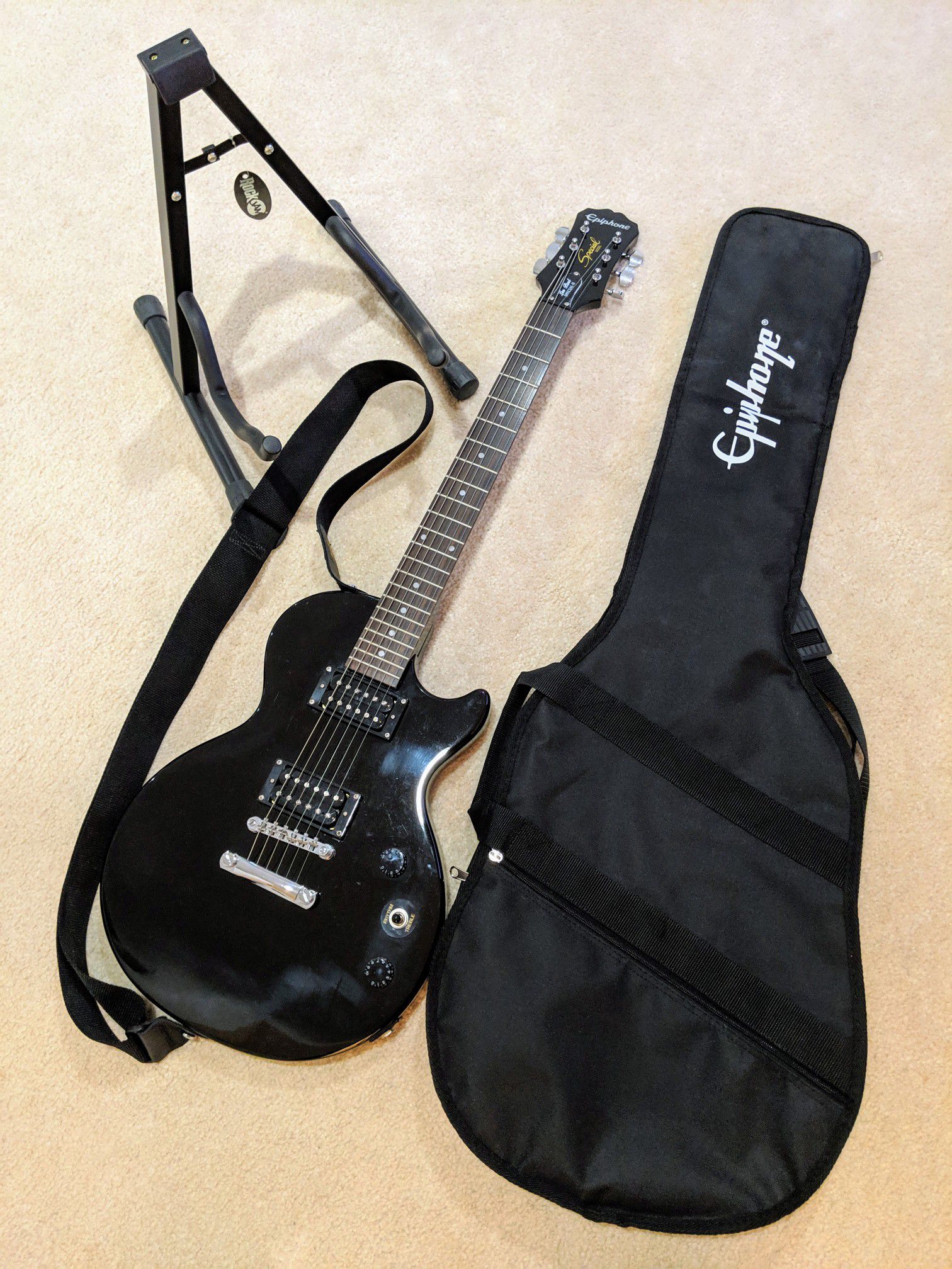 Epiphone Les Paul Special II Electric Guitar with Strap, Bag, and Stand